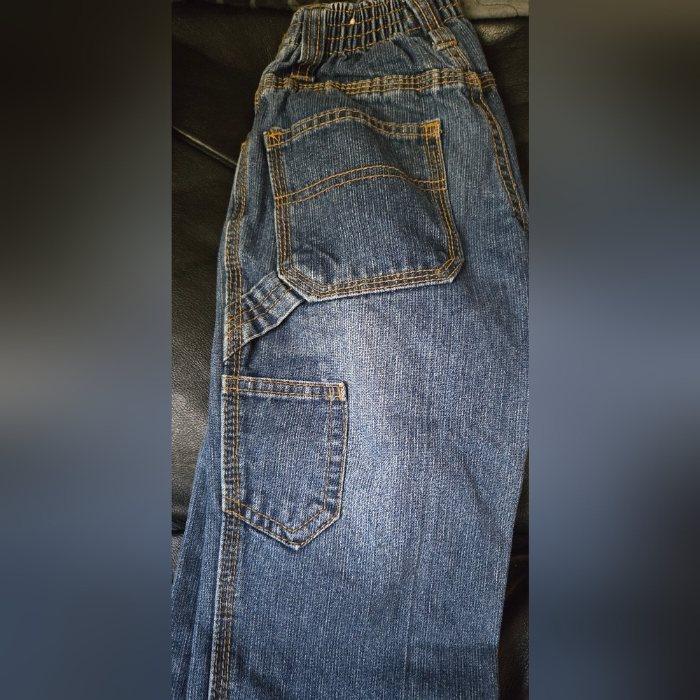 Carters & Faded Glory toddlers Denim Jean set sz4T&4R like new - Picture 12 of 13
